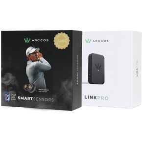 Arccos Smart Sensors Bundle - Gen 4 Smoke Sensors, Link Pro & 1st Year's Membership