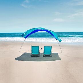 Shibumi Shade Mini® (Previous Generation) - World's Best Beach Shade, The Original Wind-Powered® Beach Canopy