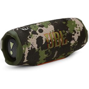 JBL Charge 6 - Portable Waterproof & Drop-Proof Bluetooth Speaker, Bold Pro Sound with AI Sound Boost, 28Hrs of Playtime, Built-in powerbank & Comes with a Sturdy/Removable Carrying Strap (Blue)