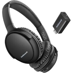 Holdsound Wireless Headphones for TV Watching, TV Headphones Wireless with Bluetooth USB Transmitter, 165ft (50m) Range, 20 Hours, Louder and Clearer