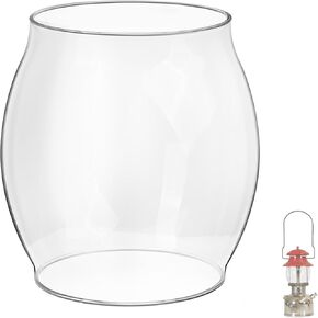 Lantern Glass Replacement for Coleman 200a Globe, Replace R690b051, Camping Lantern Accessories, for Coleman Lantern Replacement Part Glass Globe,for Gas Lamps, Camping Lanterns