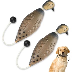 ARCHEREST Dead Duck Dummy Bumper Toys for Waterfowl Hunting Retriever Dog Training, Floating Mallard Dummy Trainer Outdoor Soft Durable Realistic Fowl