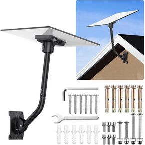 CAMWAY Gen 3 Pipe Adapter for Starlink,Adjustable Gen 3 Pole Mount Adapter,Aluminum Alloy Rod Mount Connect Adapter for Starlink Gen 3, Standard Dish,V3 Kickstand Dishy