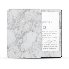 MightySkins Skin Compatible With Amazon Kindle Paperwhite 5 6.8-inch 11th Gen (2021) Full Wrap - Frost Marble | Protective, Durable, and Unique Vinyl Decal wrap cover | Easy To Apply | Made in the USA