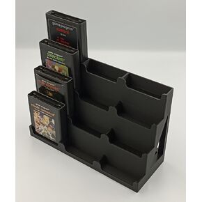 Atari 2600 Cartridge Display Stand Tower Holder Case - Holds 12 Games