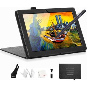 Frunsi-T8 Standalone Drawing Tablet with Screen,8 inch Screen, No Computer Needed,Stylus Pen,More Bonus,Drawing Apps Tutorials Pre-Installed,Best Gift for Beginner,Digital Artist,Designer