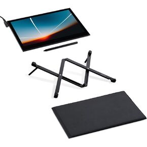 Wacom Movink Drawing Tablet with Screen - 13.3" OLED Touchscreen Display Graphic Art Tablet w/Pro Pen 3 - Professional Graphic Design & Student Animation Bundled with Sleeve & Stand