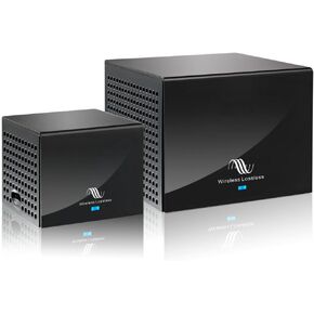 Nodelay S-AIR100-PRO Wireless Rear Speaker kit, 5.8G Low Latency Audio Transmitter and Receiver, 80W+80W high Power, Compatible with A/V Receiver, Stable and Anti-Interference