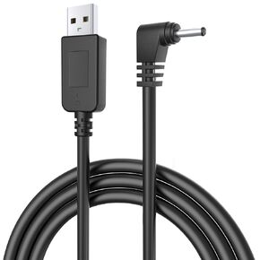 Car Charger Cable,USB to DC Plug Cable for Furrion FOS07TADS Vision S Monitor Power Supply Cord Replacement for FOS48TA-BL FOS48TAPK-BL Hitch Wireless Backup Camera 7inch Screen Display Charging Cable