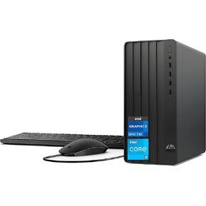 HP 290 G9 Desktop Computer, 13th Gen Intel Core i3-13100 Processor (Up to 4.50GHz)- 32GB RAM - 1TB PCIe SSD - HDMI, VGA, Wire Keyboard & Mouse, Wi-Fi, Windows 11 Pro