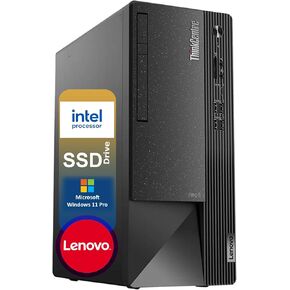 Lenovo ThinkCentre Business Desktop| Intel Quad-Core Processor | 32GB RAM | 1TB SSD & 1TB HDD | Support Upto 3 Monitors | HDMI & USB-C | Ethernet | Wi-Fi | Bluetooth | Keyboard & Mouse| Windows 11 Pro