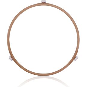 Microwave Turntable Ring, 8.74 Inch OD Rotating Inner Ring Spinner with 15mm Rollers Durable Plastic Microwave Oven Glass Plate Tray Support Holder Perfect Replacement Parts