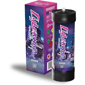 Whipped Cream Charger Nitrous Oxide Tank 1.1L N2O Whip Cream Charger 680g, Pack of 1