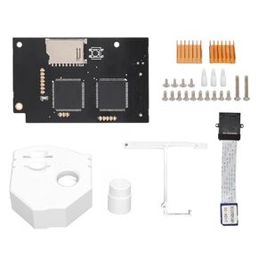 Replacement Optical Drive Simulation Board for GDEMU V5.15b, for Gaming VA4 Optical Drive Board, with Remote Storage Card Mount Kit