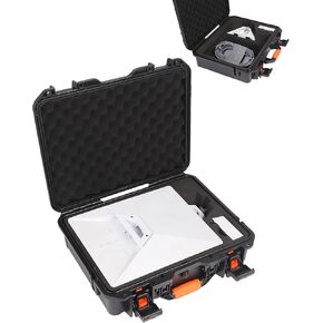 Starlink Mini Case, Waterproof Hard Case for Starlink Mini Dish Kit, Portable Travel Organizer with Precision Foam for Accessories, Ideal for Camping and Outdoor Trips (DG-SMC2-1)