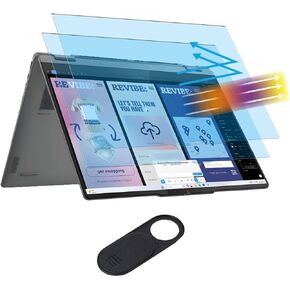 2 حزمة حزمة شاشة واقي Lenovo Yoga 7/7i 2-in-1 16 بوصة شاشة اللمسات شاشة الكمبيوتر المحمولة واقي شاشة الكمبيوتر المحمول 16 بوصة ، مضاد للضوء الأزرق مرشح حماية العين للوهج تقليل التعب