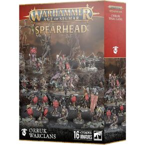 ألعاب ورشة عمل Warhammer AOS - Spearhead Orruk Warclans