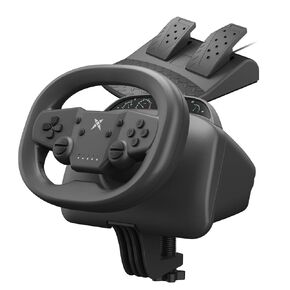 NBCP Gaming Racing Wheel with Pedal, Wireless Steering Wheel for Multi-Platform Game: Nintendo Switch, PC, PS4/PS3, iOS, Android Race Games