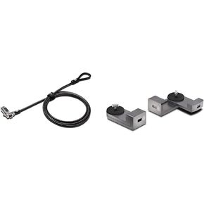 Kensington NanoSaver™ Combination Laptop Lock (Resettable), Computer Security Locking Cable (K60603WW) & Lock Designed for Mac Studio Locking Adapter Mac Studio Mount (K65101WW)