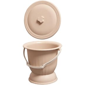 Ipetboom Chamber Pot Bedpan Urine Pots Potty Pee Bucket Urinal Bottle with Lid Portable Spittoon for Kids Adults Elder Home Camping Car Travel S