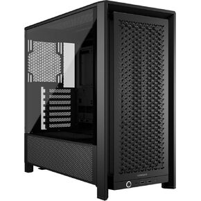 CORSAIR 4000D Frame Modular Mid-Tower ATX PC Case – High Airflow, InfiniRail™ Fan Mounting System, Dual 360mm Radiator Support, ASUS BTF, MSI Project Zero, Gigabyte Project Stealth – Black