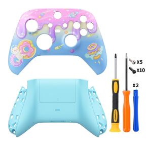 eXtremeRate Custom Donut Odyssey Patterned Shell for Xbox Series X|S + Bottom Shell for Xbox Series X/S Controller