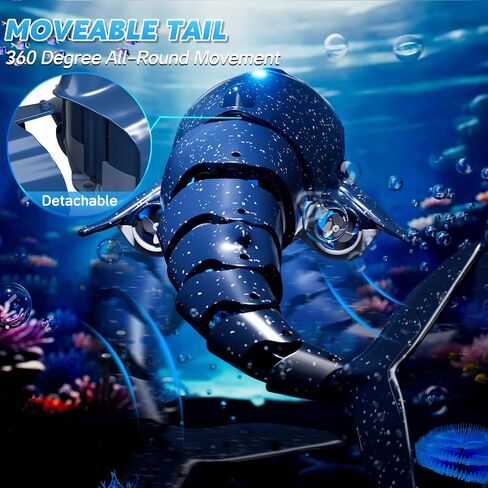 Remote Control Shark Toys for Boys Kids, 1:18 Scale High Simulation Shark for Pool, 2.4Ghz Electric RC Shark Boat Fish Toys with Light & Spray, Toy Shark Gifts for 6 7 8 9 Year olds Kid Boys Girls in Kuwait