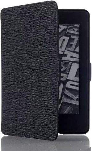 Custer Case for Kindle Paperwhite 1/2/3 2012 2013 2015 2016,Ultra-Thin PU-Leather Hard Shell Cover for Kindle Paperwhite 1/2/3 2012 2013 2015 2016 - Blue in Saudi Arabia