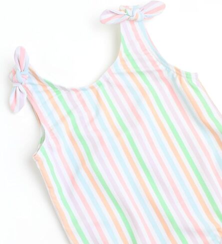 RuffleButts Marine Glow Tie Shoulder One Piece - 3T in Saudi Arabia