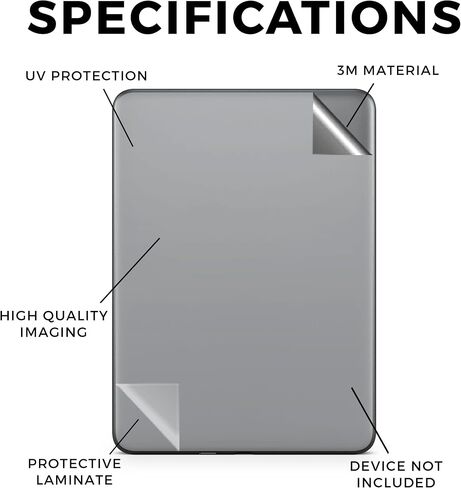 Tablet Skin Compatible with Amazon Kindle Colorsoft (2024) - Frost Marble - Premium 3M Vinyl Protective Wrap Decal Cover - Easy to Apply | Crafted in The USA by MightySkins in Saudi Arabia