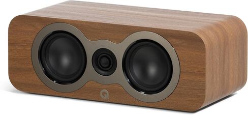 Q Acoustics 3090c Center Speaker Satin Black - 2-Way Reflex Enclosure Type, 2 x 4 Mid/Bass Driver, 1 x 0.9 Tweeter - Active Speakers/HiFi Speakers for Home Theater Sound System in Kuwait