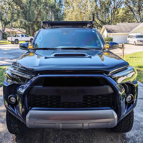 Nilight Ditch Light Brackets Hood Mount Brackets for Auxiliary Offroad LED Pod Light Work Light Compatible with 2007-2013 GMC Yukon Sierra & Chevy Suburban Tahoe Silverado, 2 Years Warranty,Black in Kuwait