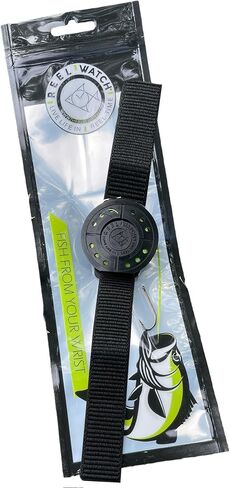 Reel Watch - Wrist Worn Fishing Device for Hiking, Biking, and Camping. Fishing Accessories. in Kuwait
