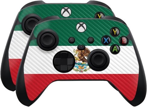 Skin Compatible with Microsoft Xbox Series X|S Controller (2 Pack) - Solid Baby Blue - Premium 3M Vinyl Protective Wrap Decal Cover - Easy to Apply | Crafted in The USA by MightySkins in Saudi Arabia