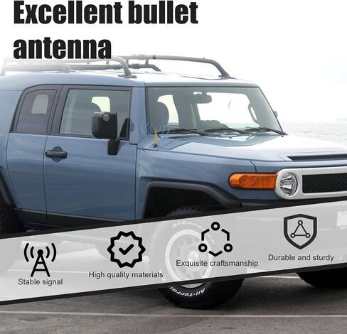 Universal Car Bullet Mount - بديل متين للسيارة متوافق مع شيفروليه ، فورد ، جيب رانجلر ومزيد من السيارات (الذهب) in Saudi Arabia