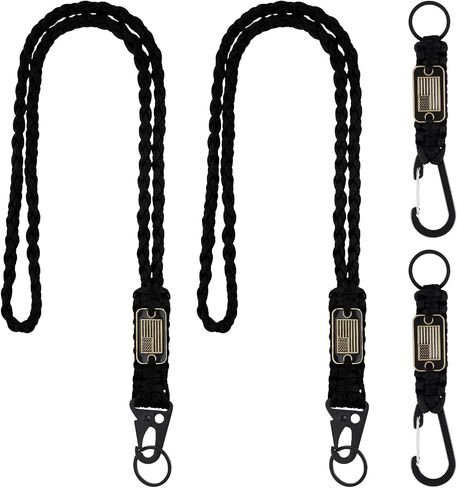 Frienda 2 مجموعة من صافرة قلادة Paracord Lanyard الشاقة in Kuwait