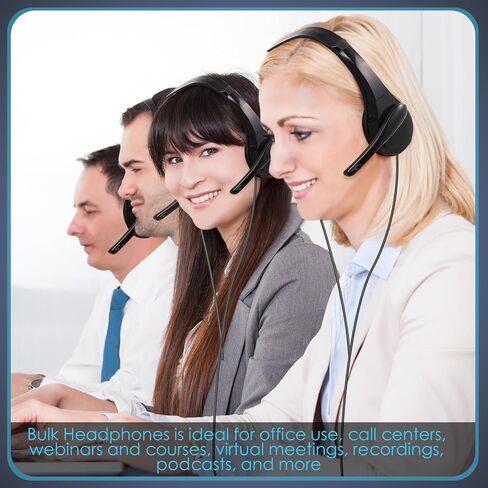 20 Pack Classroom Headones with Microphone Bulk 3.5mm Jack on ear steries extreal with mic mic leadphones for school school library computer computer election most (multicolor) in Kuwait