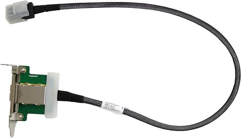 mSAS Cable SFF-8087 Straight to SFF-8087 Front for SAS/RAID Controllers, HDD, Backplanes and Server, 28 in. in Kuwait