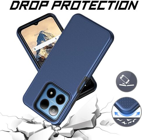 للحصول على قمة Boost Summit 5G مع واقي الشاشة ، Summit 5G Phone Case Dual Layer Hight Dusty Grady Grading Costr in Kuwait