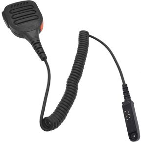 IP65 Waterproof uv-9r Speaker Mic Radio Hand Shoulder Mic for baofeng gmrs 9r pro Plus gmrs-9r uv9r uv 9r uv9g Walkie Talkie (Green)