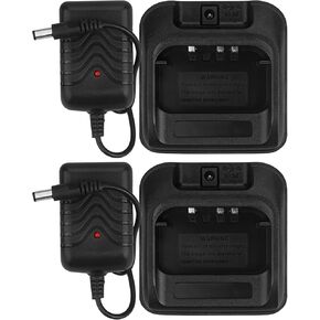 BAOFENG dm-1701 Charger，Charger Base with US Adapter 100v-240v for BAOFENG dm-1701 Two-Way Radio and Battery (1 Pack)