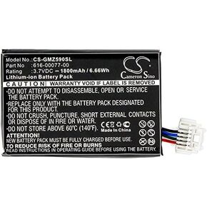 CS Cameron Sino 3.7V 1800mAh Li-ion Replacement Battery for Garmin 010-01603-10, Zumo 590, Zumo 590LM, Zumo 595, Zumo 595LM, 010-12110-003, 361-00077-00, 361-00077-10, 616-00077-00, 616-00077-10
