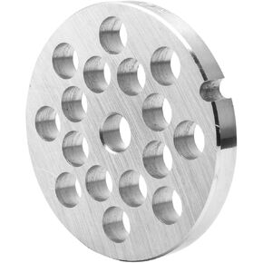 #12 Stainless Steel Meat Grinder Plate Discs Blades for FGA Food Chopper and Hobart, LEM, Cabelas, Weston, MTN Meat Grinders,Cutting Disks Heavy Duty