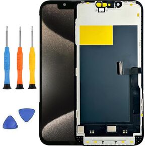 for iPhone 13 Pro Screen Replacement for iPhone 13 Pro 5G Screen Replacement A2636 A2483 A2639 A2638 A2640 LCD Display digitizer Touch Screen with Tools Black 6.1 Inch