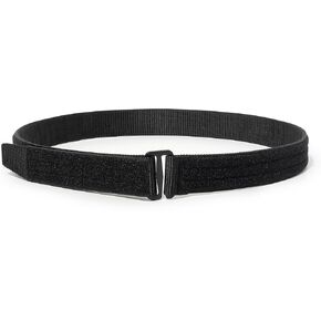 Duty Inner Belt Loop/Hook Liner Simple EDC Stiff Nylon Gun Belt Men Concealed Carry with Stainless Steel Hook Clasp