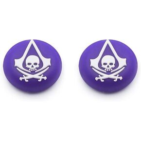 2PCS Joystick Cap Silicone Rubber Thumb Stick Grip Caps for PS5 PS4 PS3 Xbox 360 Xbox One Xbox One X Elite Controller (Color 11)