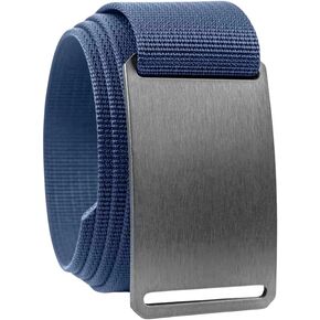 GRIP6 Gunmetal Belt: Durable Belts for Men & Women, Versatile Nylon Tactical Belt for Work, Golf, Casual & Outdoor Use