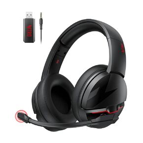 Acer Nitro Wireless Gaming Headset | Non-Stop 100H Battery | Dynamic 50mm Drivers | Clear Voice Mic | Bluetooth5.3, 3.5mm | Gaming Headphones for PC, Meeting, Music, PS4 & PS5 Headset - Black
