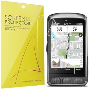 Compatible for Wahoo ELEMNT ACE Screen Protector, [6 Pack] Full Coverage TPU Clear Film Compatible for Wahoo ELEMNT ACE (6 Pack, for ELEMNT ACE)
