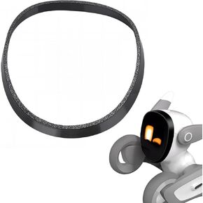Ultimate Face Bumper Protection Compatible with Loona Petbot,Flexible Face Guards for Robot Dog(Black)